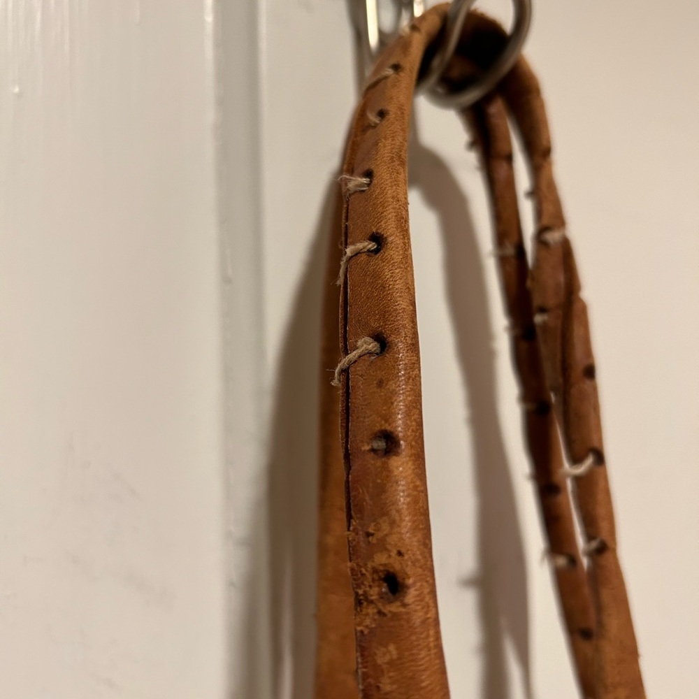 Cute boho woven bag with leather accents - Picture 12 of 12